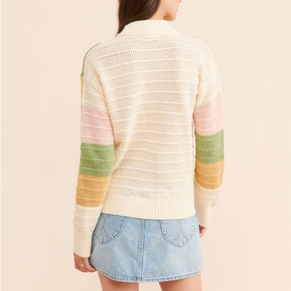 Greylin Gwen patchwork sweater - Picture 4 of 11